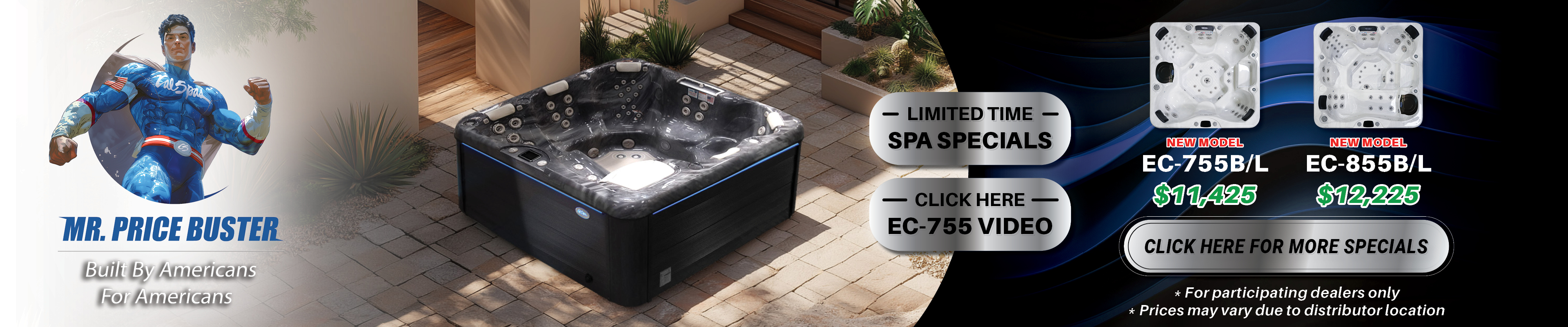 Calspas hot tub being used in a family setting - Castlerock